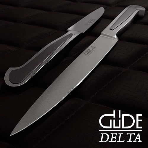 Miniatura 6 de Güde Delta Series - Cuchillo de corte forjado a manoafilado, 6 pulgadas, acero endurecido en hielo, fabricado en Solingen, Alemania desde 1910