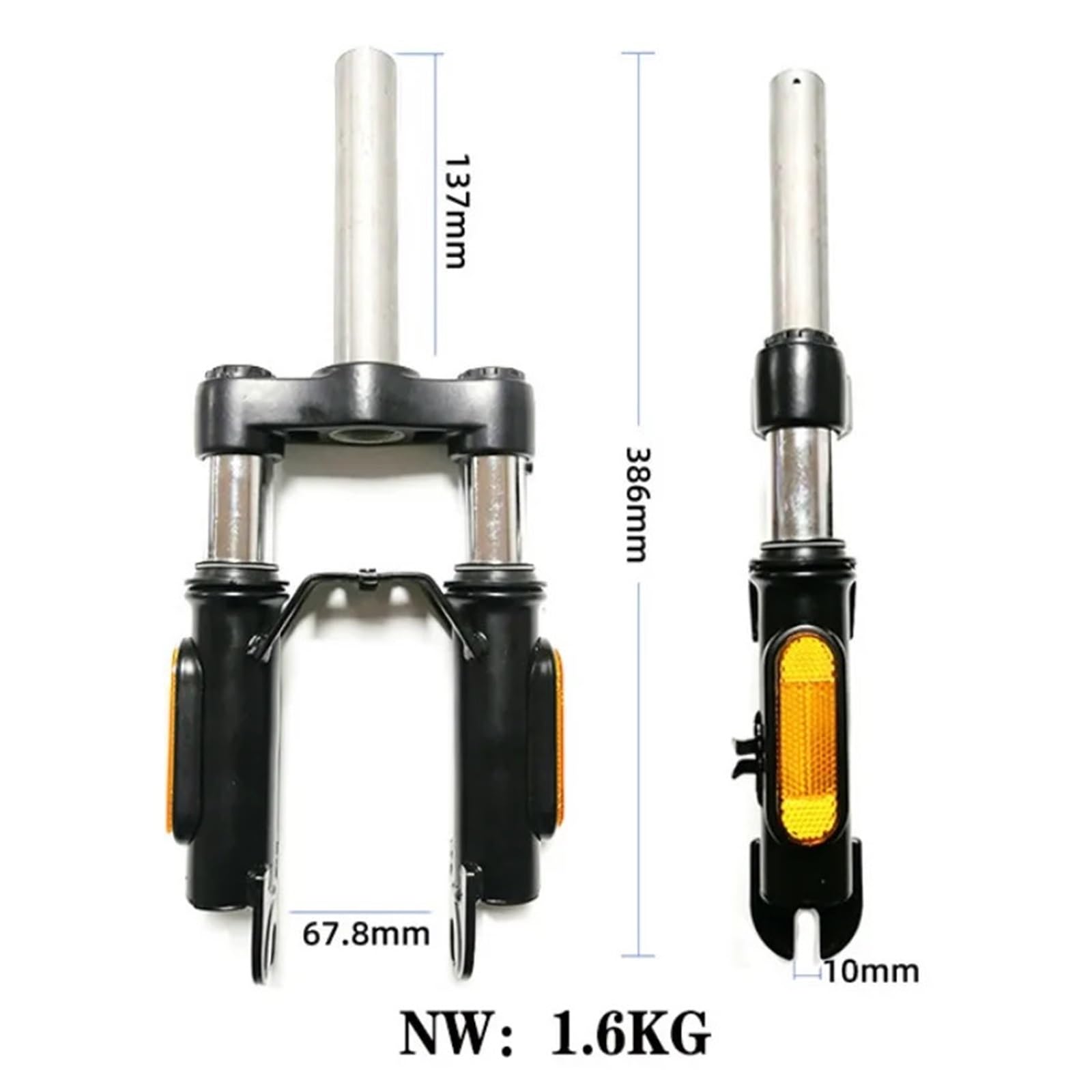 Accesorio Amortiguador hidráulico de Horquilla Delantera Adecuado for Scooter for XI-aomi Electric M365 1S Pro MAXG30
