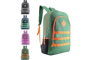 Value-Packed 24-Piece School Supply Backpacks for All School Levels