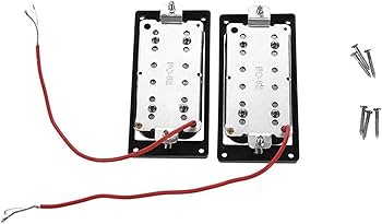 Amazon | エレキギター 配線済み 2 個ハムバッカーダブルコイル