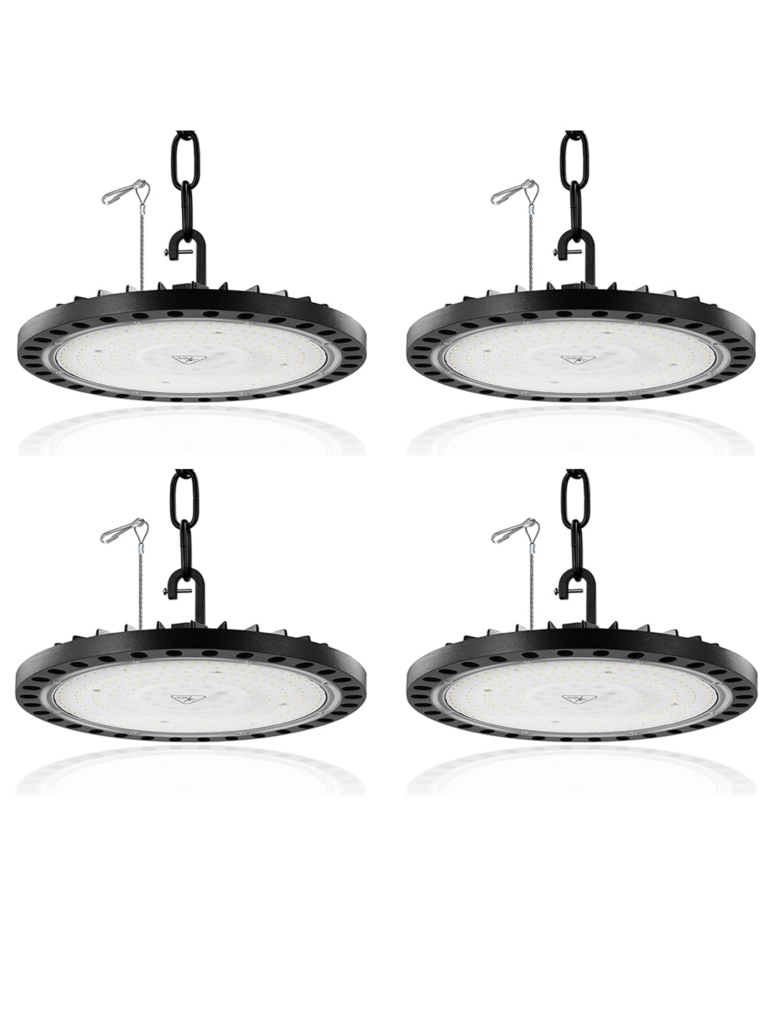 Faretto LED UFO 200W,20000LM Lampada Da Officina,6500K Bianco LED Industriale Faretto,IP65 Impermeabile Proiettore Faretto LED Lampadario UFO, Lampada Interni Industriale Per Fabbrica Garage Magazzini