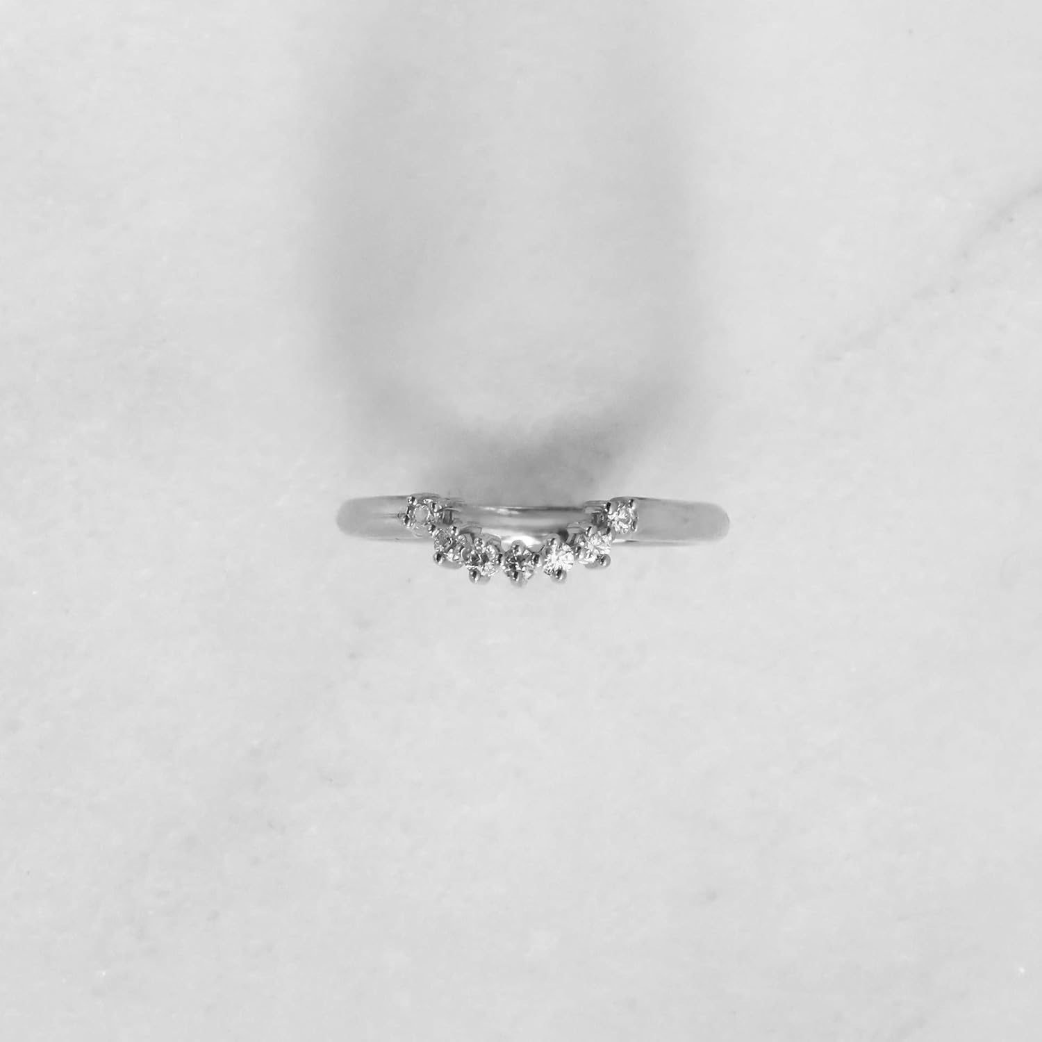 0.20 TCW Round Moissanite Wedding Bands For Women | Engagement Band Rings | Silver Band | Anniversary Ring Gift Band | Moissanite Bands | Bridal Set | Moissanite Wedding Ring Set |