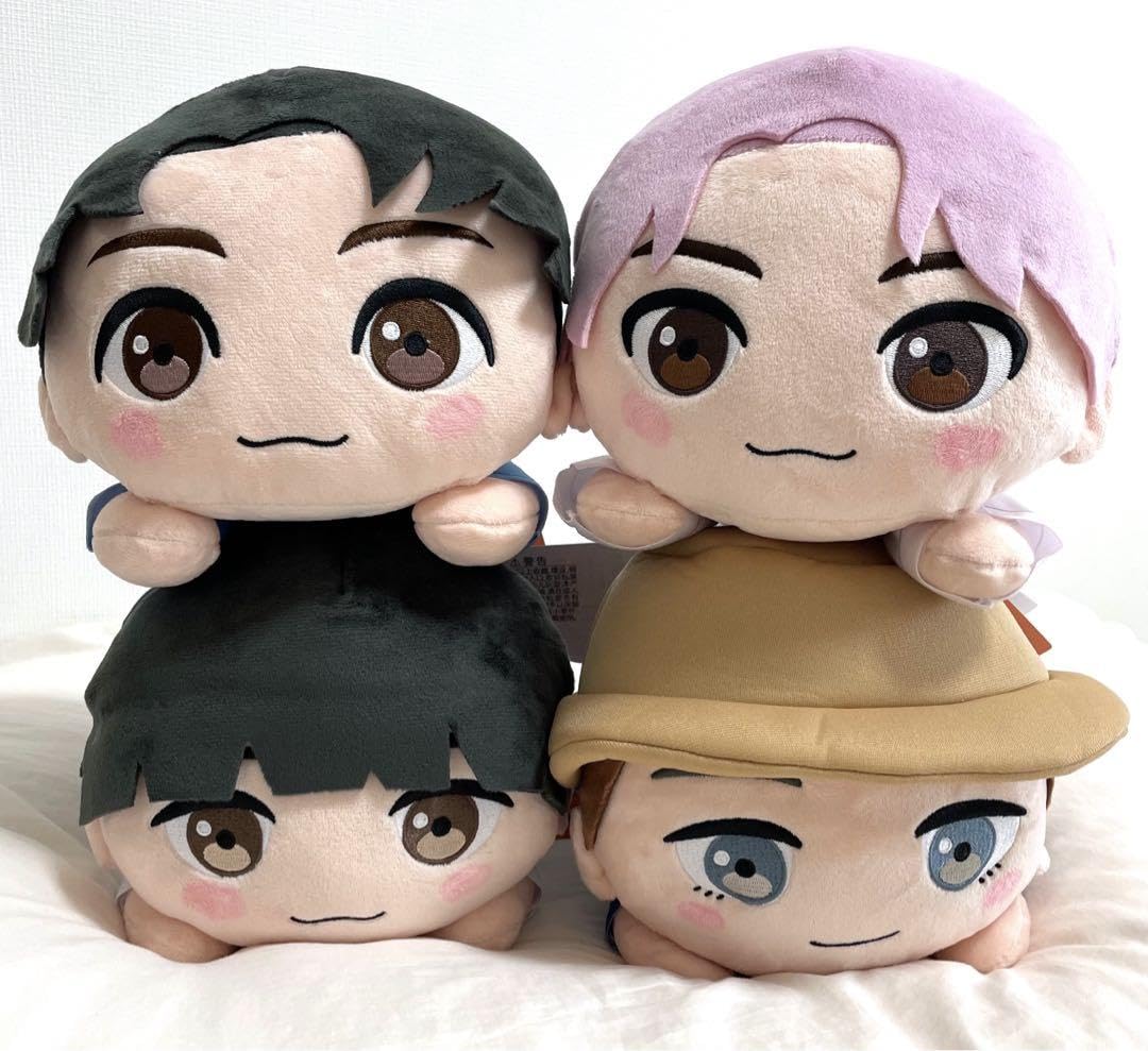 Amazon.co.jp: BTS TinyTAN タイニータン 寝そべりmぬいぐるみ 4個 