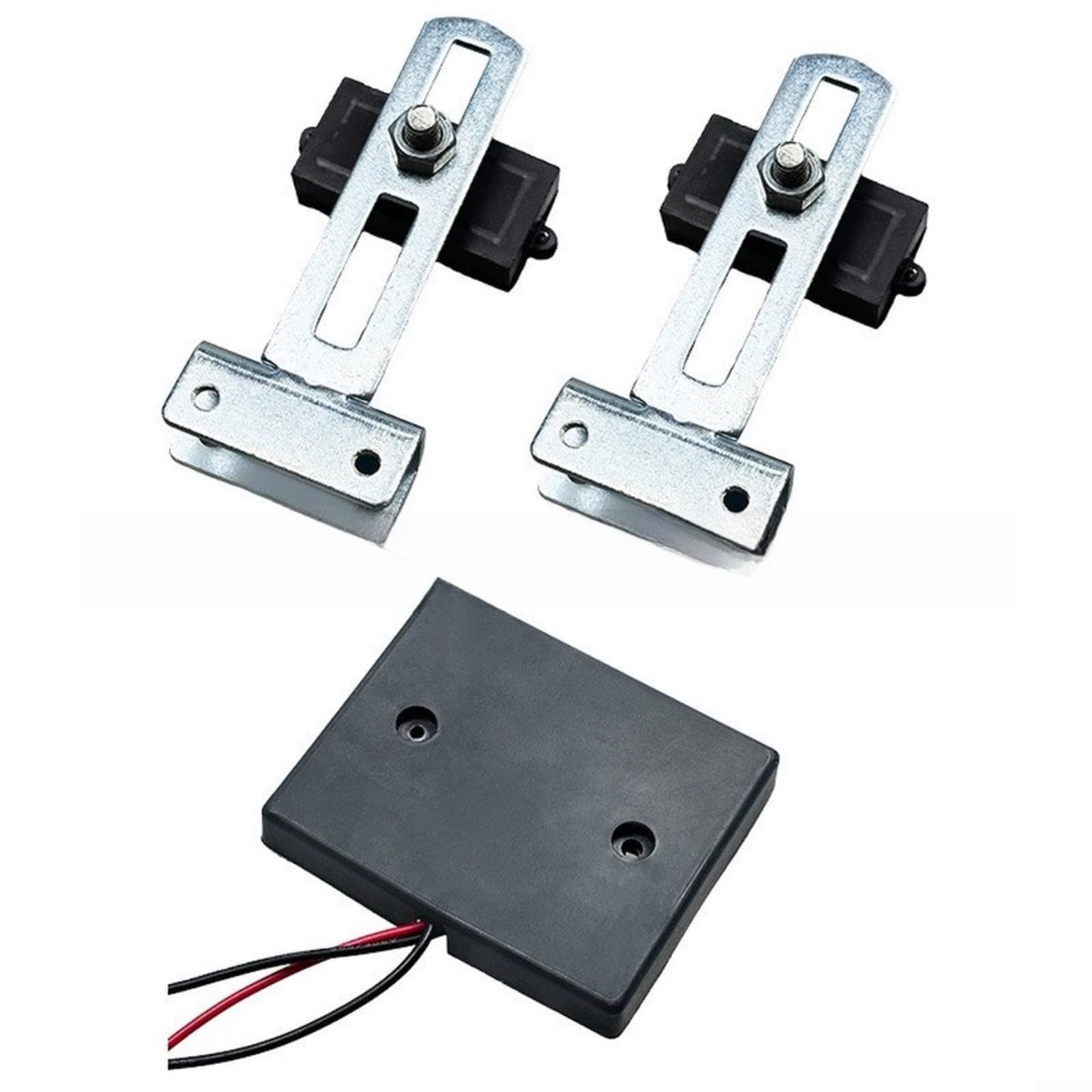 Kit de commutateur de fin de course magnétique normalement ouvert pour portail coulissant électrique, capteur métallique étanche avec aimants pour système de contrôle moteur (B)
