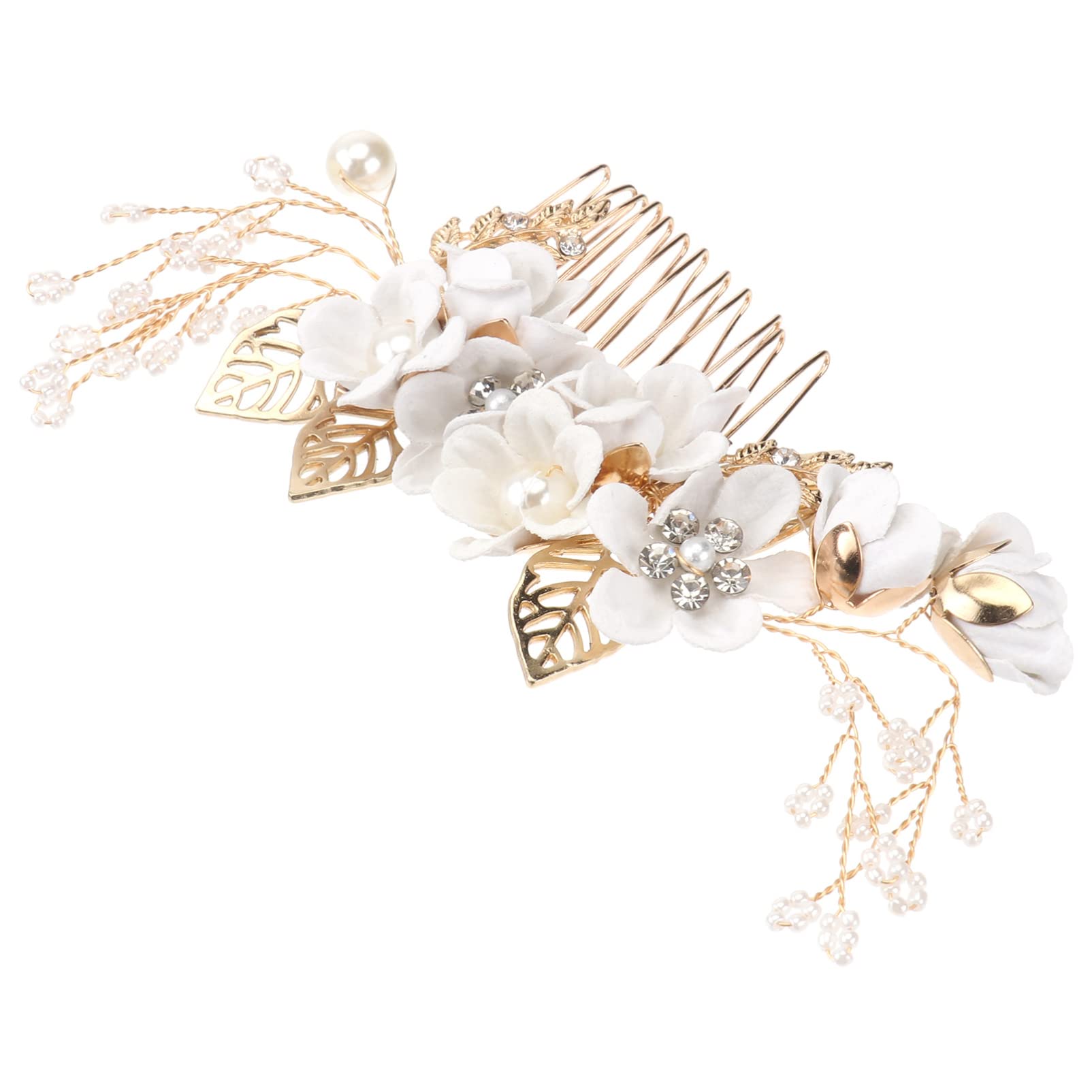Abaodam Bridal Hair Comb Crystal Rhinestone Wedding Hair Comb Headdress for Bride Bridesmaids Special Occasion Accessories