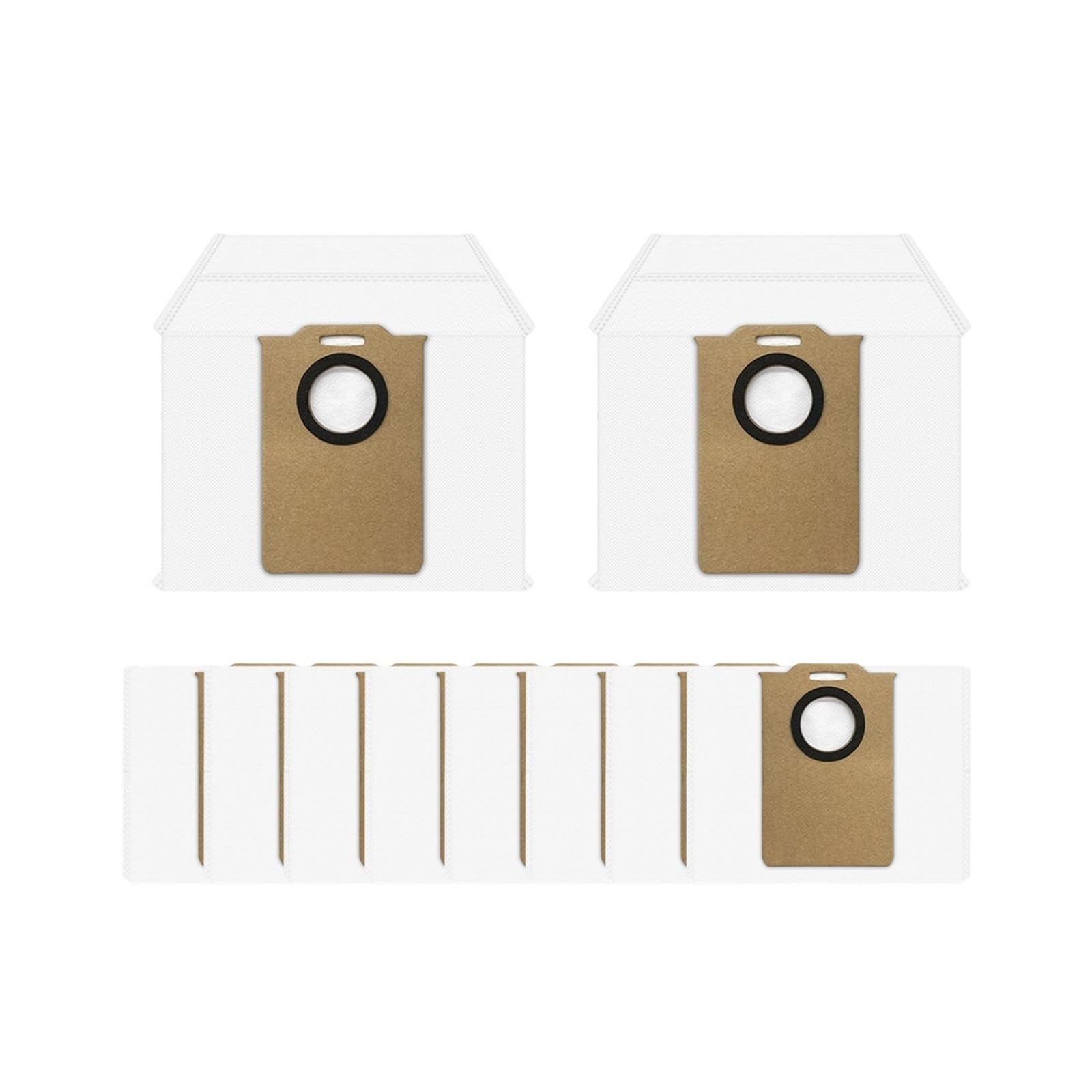 Bolsas for Polvo, compatibles con Redroad, R11 | Robot aspirador, 3,3 L de gran capacidad, paquete de 4 o 10 paquetes(10 pack)