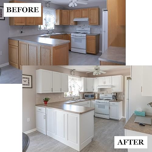 Miniatura 2 de Vibrant Pintura para gabinetes (cuarto de galón)  Pintura para armarios de cocina  Pintura duradera y duradera para gabinetes  Pintura para