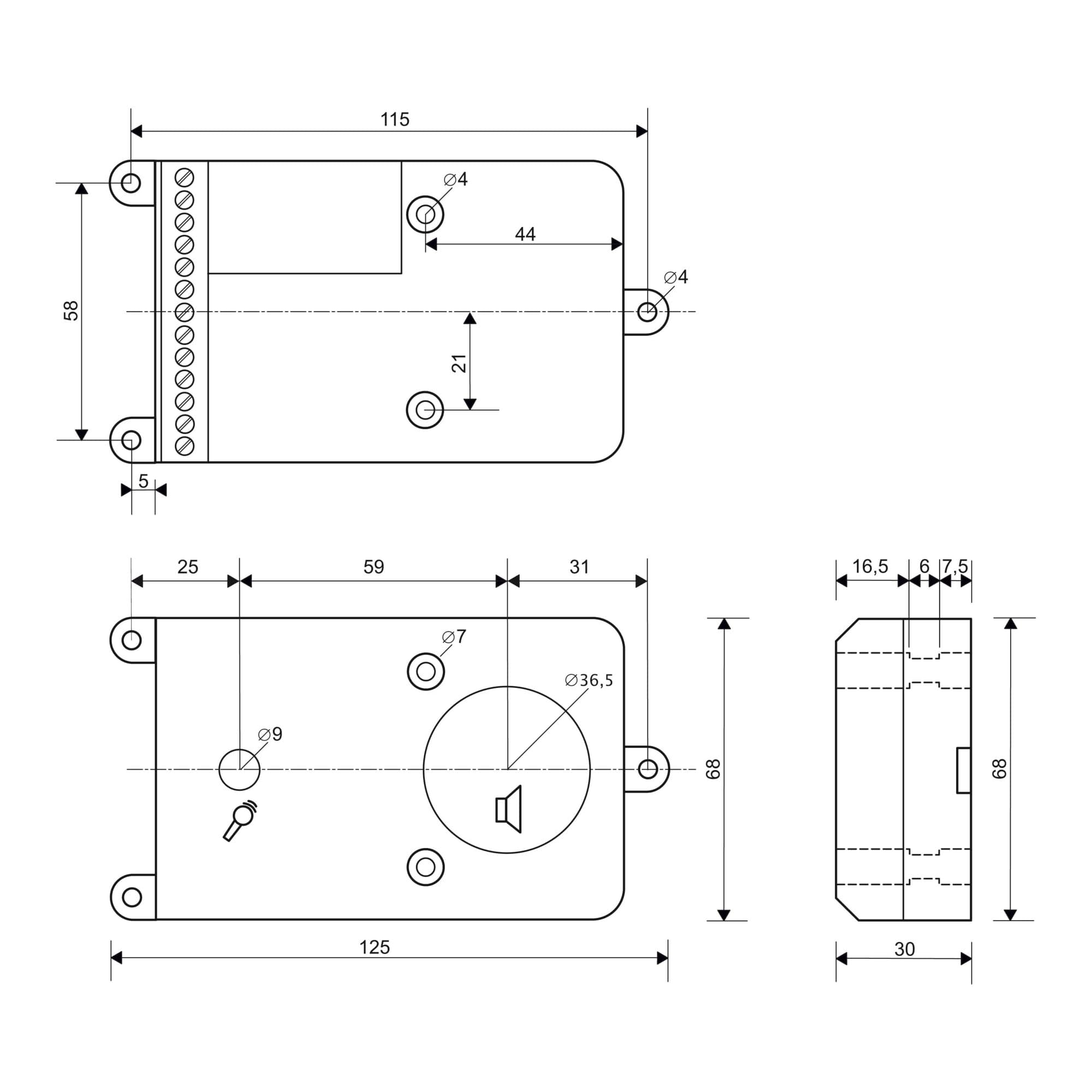 Busch-Jaeger Einbau-Audiomodul 83110-101