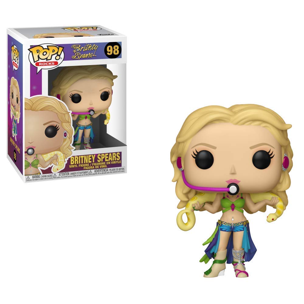 Funko Pop! Rocks: NSYNC Justin Timberlake and Britney Spears Slave