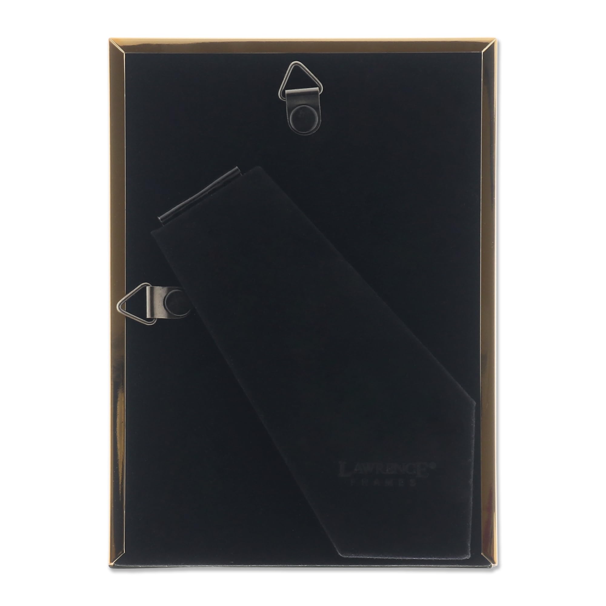 Lawrence Frames 4x6 Gold Metal Classic Bevel Picture Frame