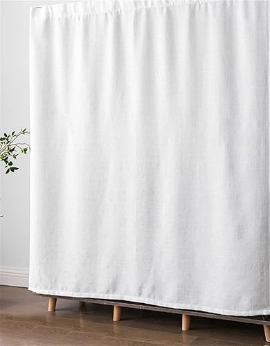 Miniatura 2 de SK Studio Cortinas cortas para cocina, cortina de privacidad para armario, a prueba de polvo, cortina de puerta para armario, lavandería, gris, 55