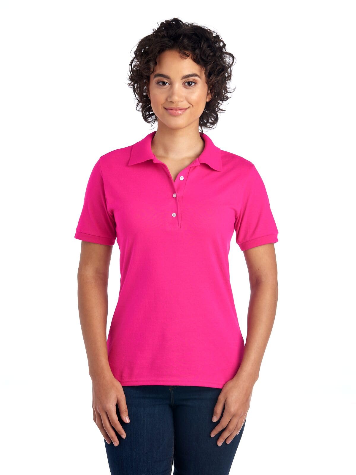 Polo Jerzees transpirable de mujer para evitar calor y sudor 5