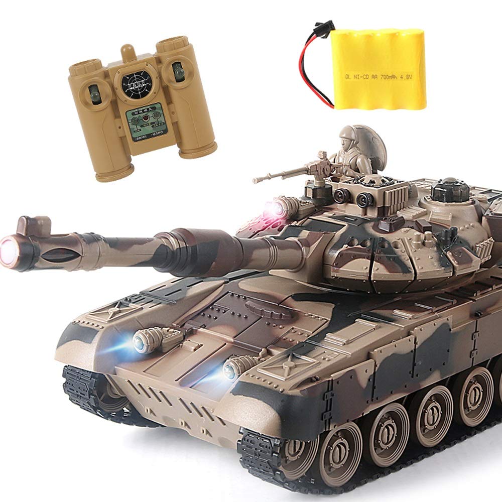 Buy Ssydj RC Tank,T90 Main battle tank vehicle Simulation Model Tank