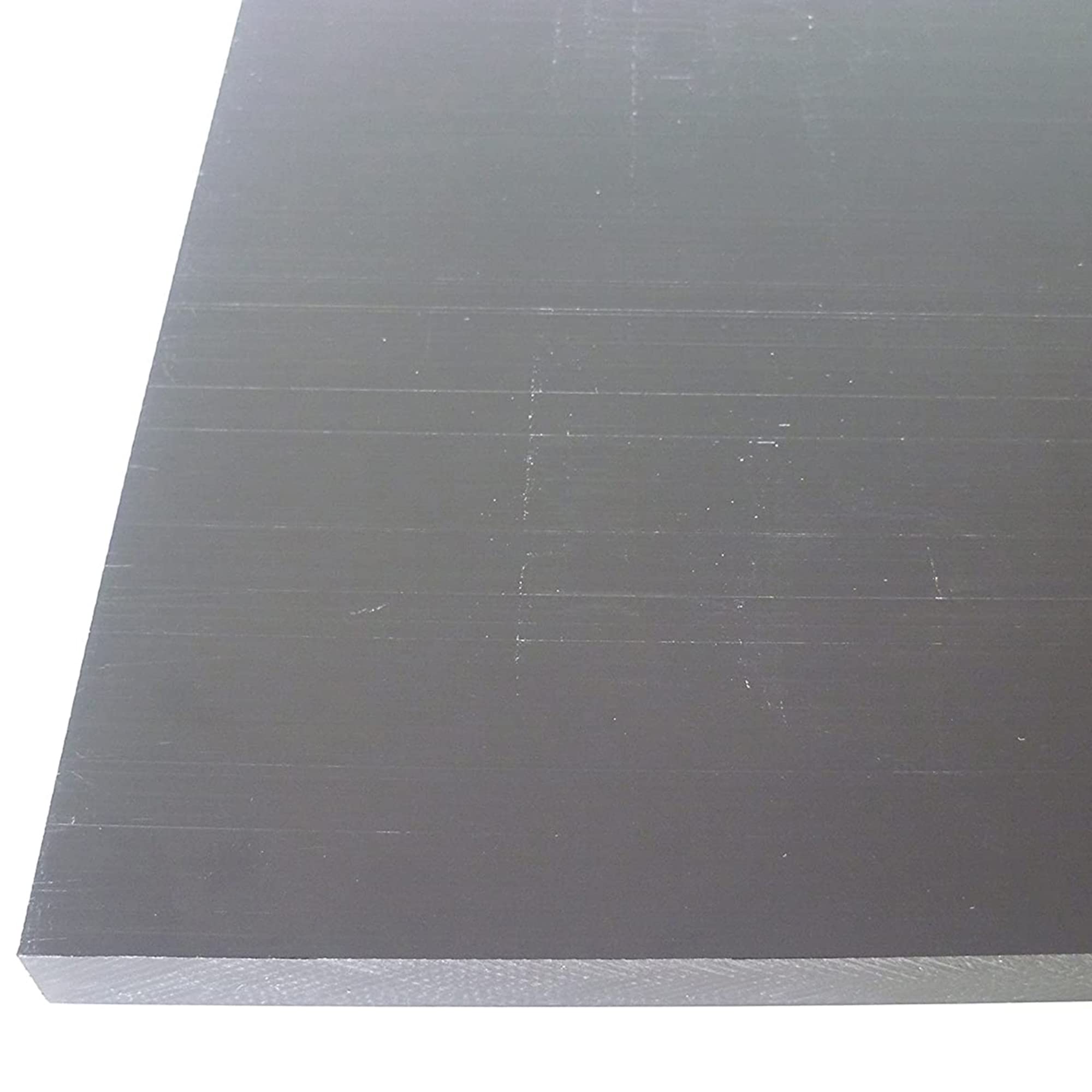 B&T Metall Plaques POM C noires de 20 mm d'épaisseur - Polyoxyméthylène (ERTACETAL® ; DELRIN®) - Dimensions de la découpe : 200 x 500 mm.