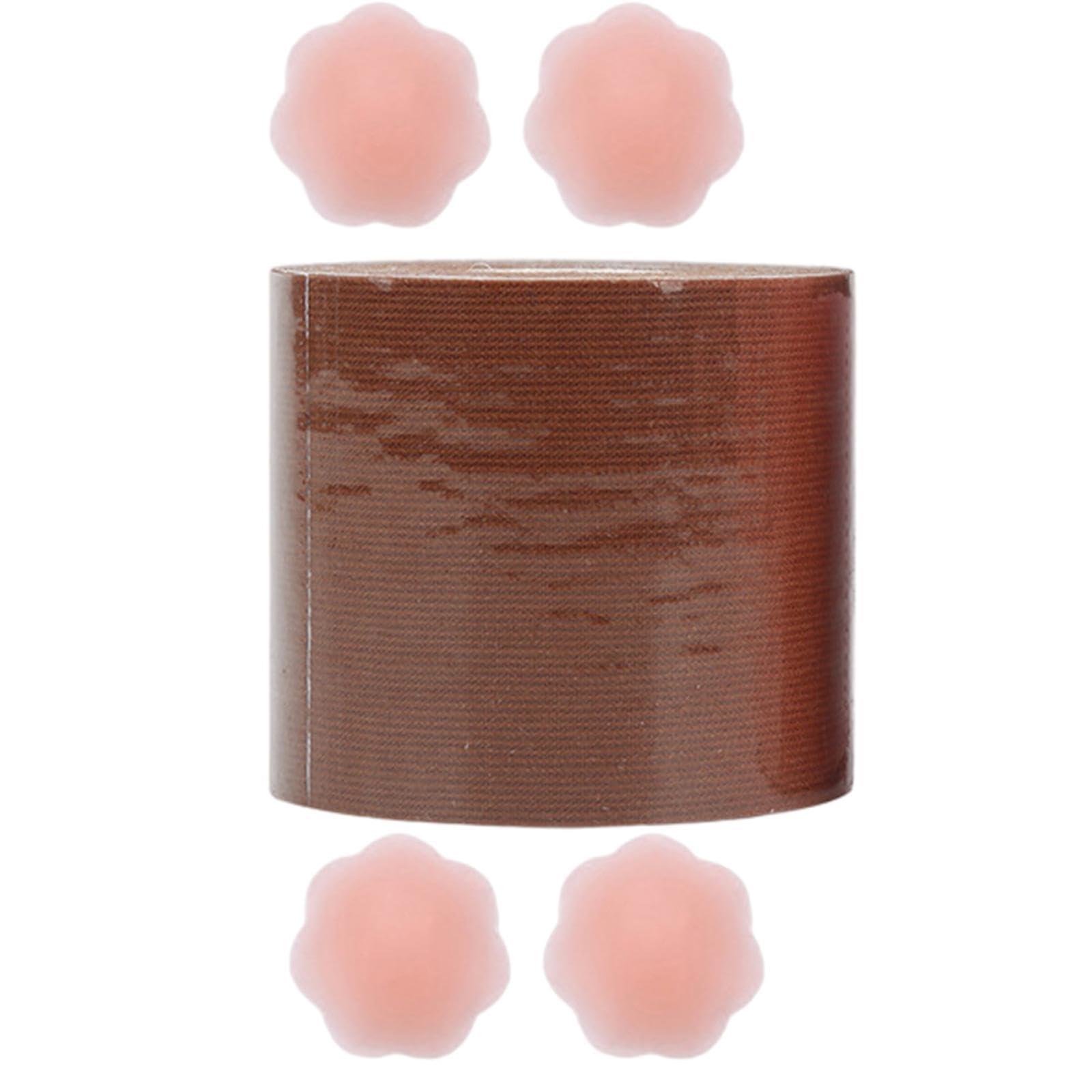 Tape Sweatproof 5M Chest Sticker Women Cover for Wedding Dress Light Coffee 5cm-image-37