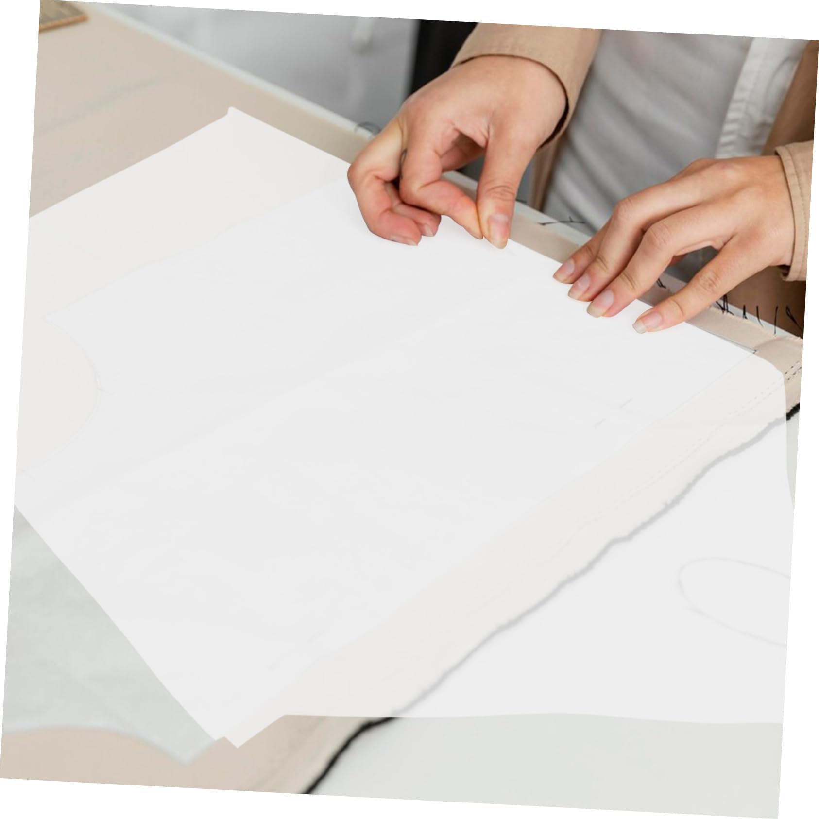 LALAFINA 4pcs Hot Melt Interlining Cloth Double Sided Fusible Web Iron on Fabric Adhesive No Sewing Needed Washable Interlining Tape