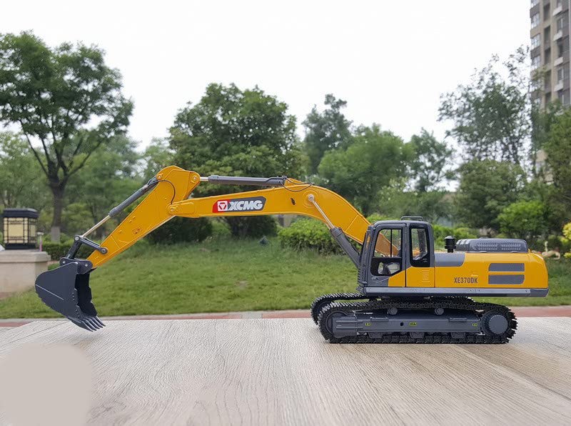 ミニカー 1/30 XCMG XE370DK 新型油圧ショベルカー Amazon | XCMG 1/30 完成品 XE370DK Excavator yellow Diecast
