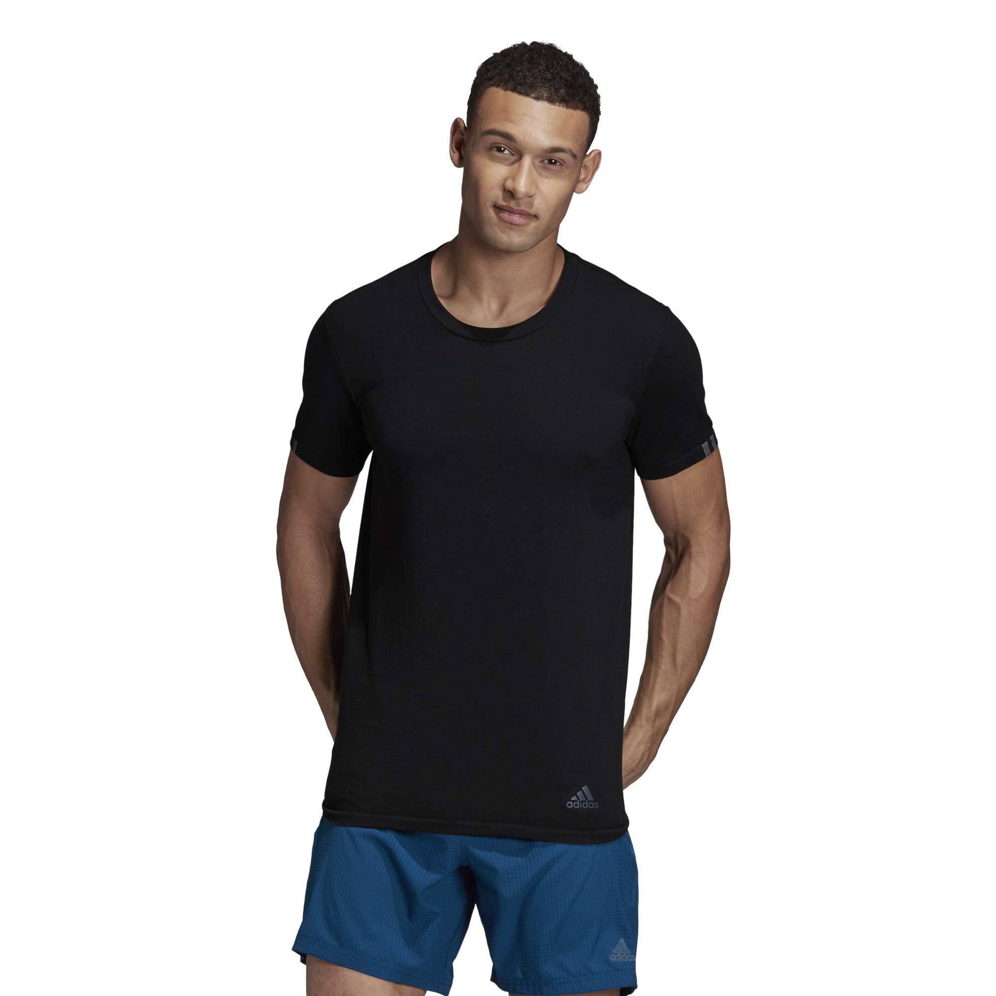 Adidas męska koszulka z krótkim rękawem 25/7, surowa biel, S