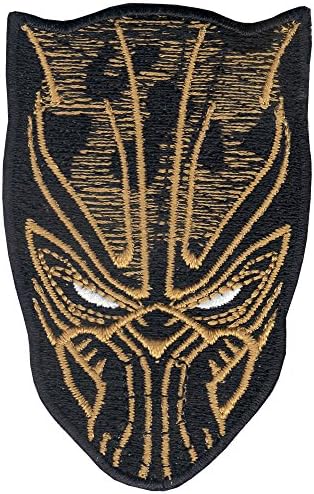 BLACK PANTHER Patch - KILLMONGER - WAKANDA Superhero Comics Logo Character Theme Series New 2018 Marvel Movies Embroidered Sew/Iron on Badge DIY Appliques