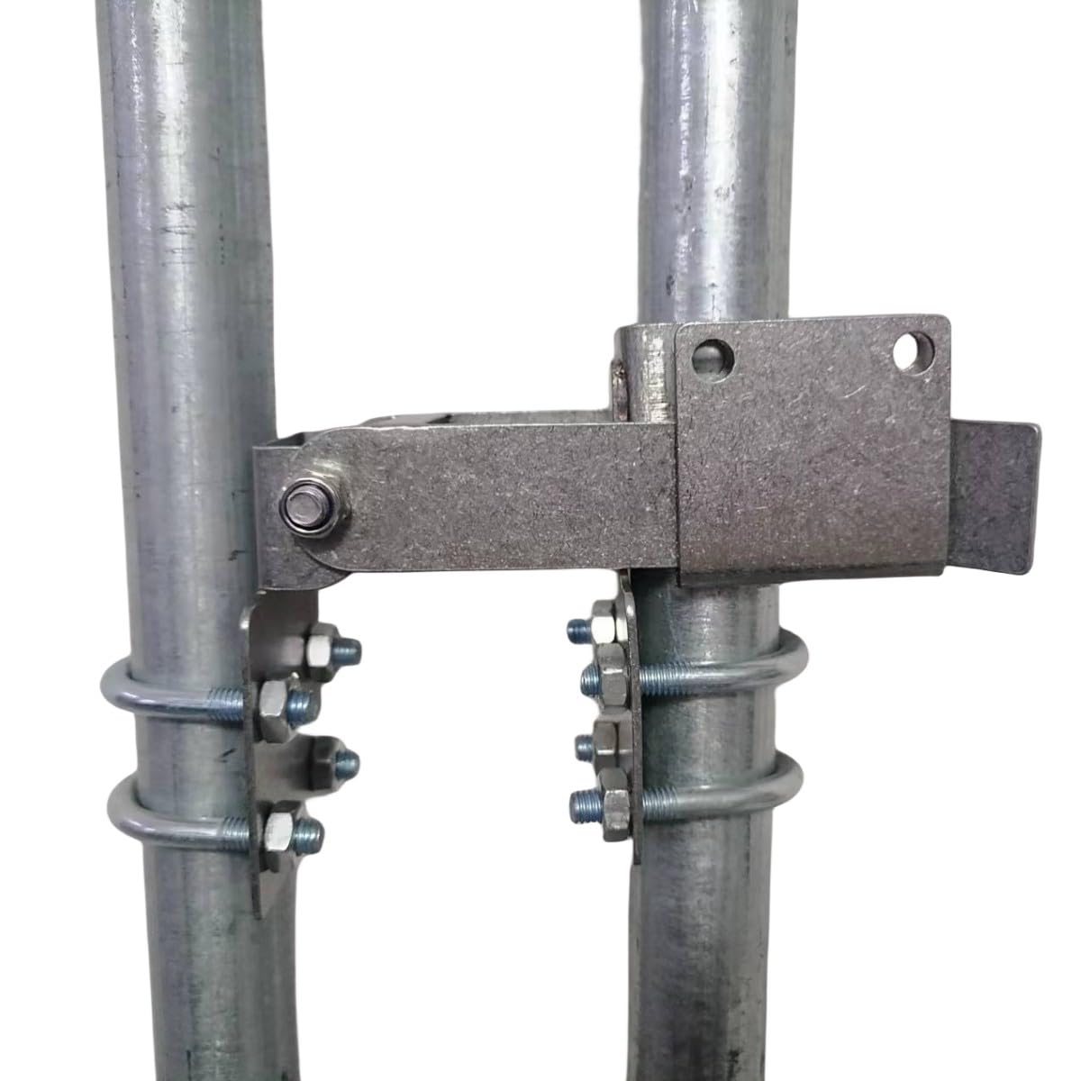 Chain Link Double Gate Latch for 13/8" Gate Frames,Strong Arm Double