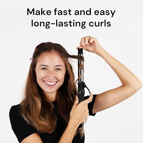 Miniatura 4 de L'ANGE HAIR Le Clip - Rizador de titanio  Rizador profesional de herramientas calientes  Rizador de pelo de salón para rizos definidos  El mejor