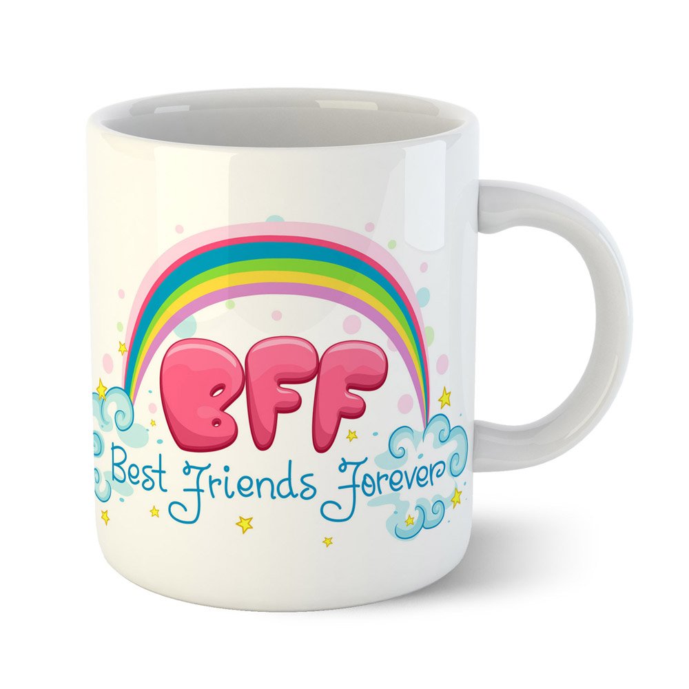 chiraiyaa Friendship Day - BFF - White Ceramic Mug