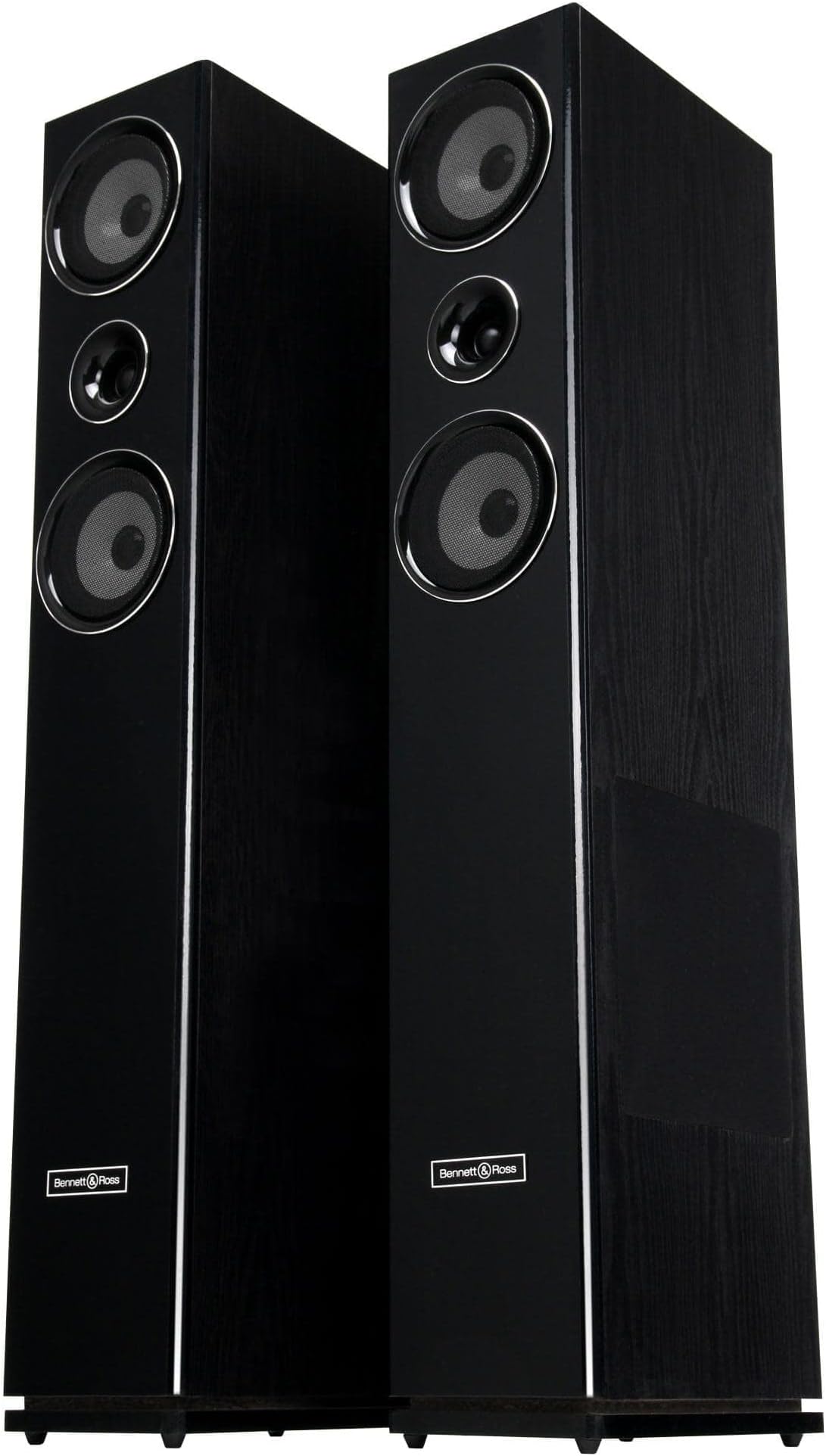 Bennett & Ross Stratosphere MK11 HiFi Tower Speaker Pair - Black 2 x 150W RMS