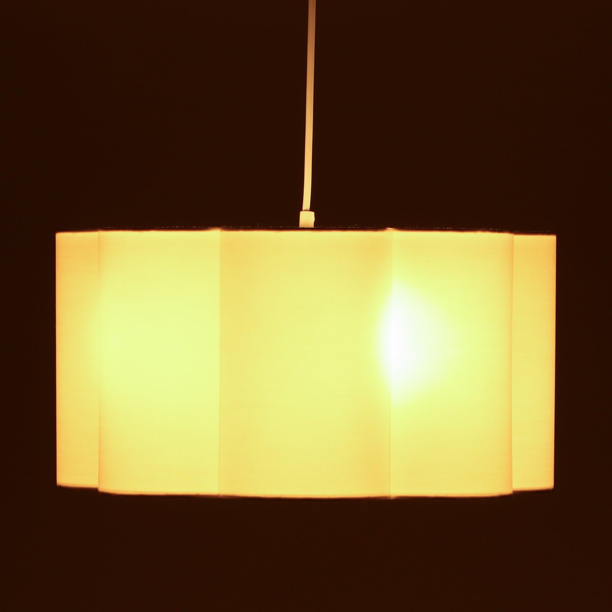 Amazon.co.jp: Francfranc Franc Scalloped Pendant Lamp, White