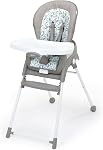 Ingenuity Trio Foldaway chaise haute bébé 6-en-1, 6 façons de l'utiliser, chaise pour tout-petit, jambes pliables, 6M-5Y