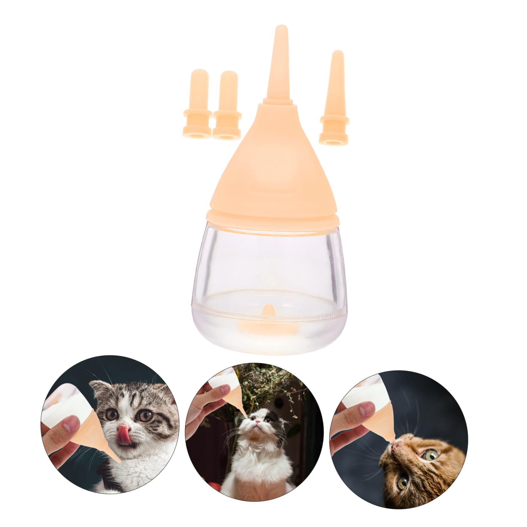 balacoo Pet Feeding Bottle User-Friendly for Newborn Puppies Kittens Small Nursing Bottle Cat Milk Bottle