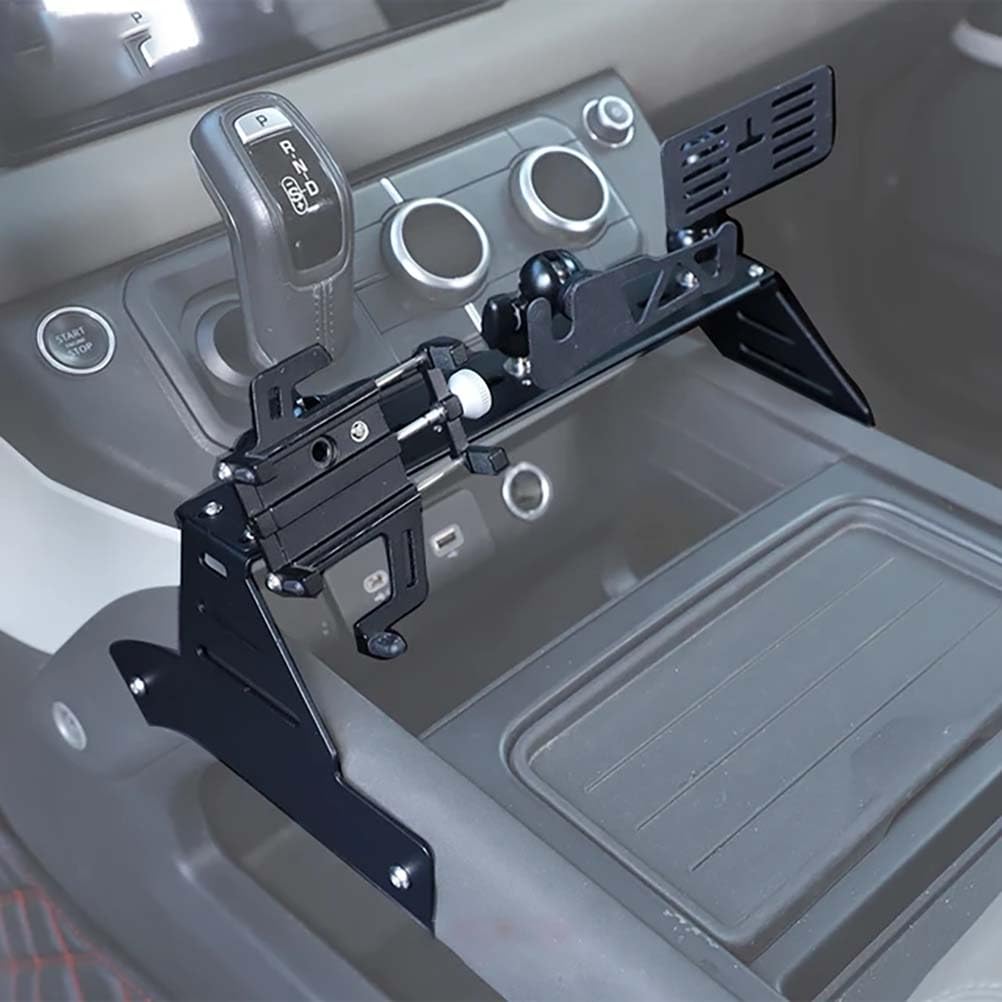 MYMOMS Car Central Control Uchwyt na telefon komórkowy ze stopu aluminium Akcesoria do Land Rover Defender 90 110 2020-2024