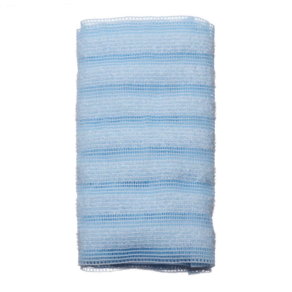 Exfoliating Bath Towel Extreme Comfort Washcloth Cleaner Massage Body Cleaning Shower Scrubber Blue