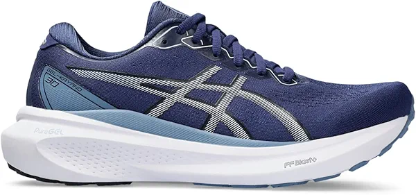 ASICS Men's Gel-Kayano 30 Running Shoes, 7, DEEP Ocean/White