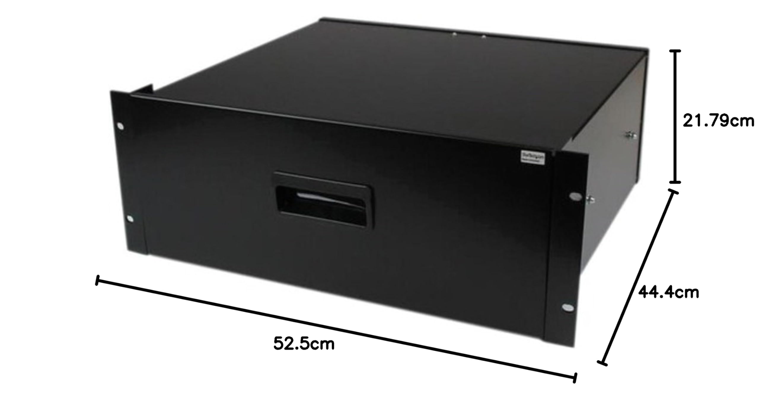 StarTech Cassetto Rack 4U 19" in Acciaio, 25kg (4UDRAWER) | Cassetto Estraibile Preassemblato, per Apparecchiature AV, Server e Rete