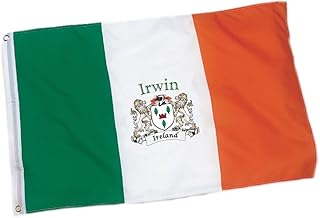 Irish Rose Gifts Irwin Heavy Duty Outdoor Ireland Coat of Arms Flag - 3'x5'