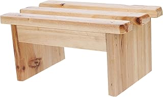 Healifty Bath Bucket Wooden Stool Spa Bench Shower Chair Bench Portable Step Stool Anti- Footstool Table Feet Rest Sauna Chair Sauna Footrest Sauna Footstool Footrest Stool Bath Tub Spa