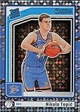 2024-25 DONRUSS DISCO #208 NIKOLA TOPIC RC OKLAHOMA CITY THUNDER BASKETBALL OFFICIAL TRADING CARD OF NBA