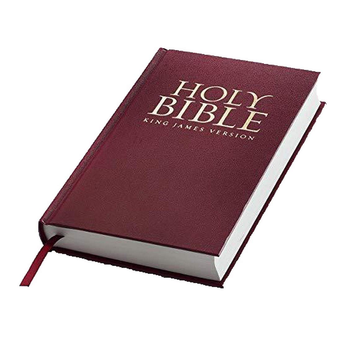 Holy Bible King James Version Classic Burgundy Standard Size Hardcover Church Edition