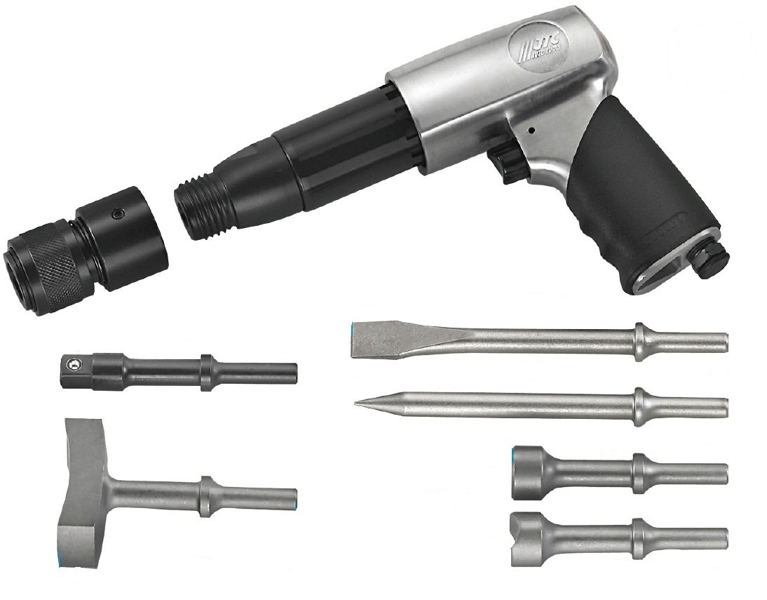 Amazon.co.jp: JTC 8PCS エアーハンマーセット エアー工具 切削工具