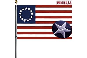 Embroidered Betsy Ross USA Flags 3x5 Outdoor US United States 13 Colonies