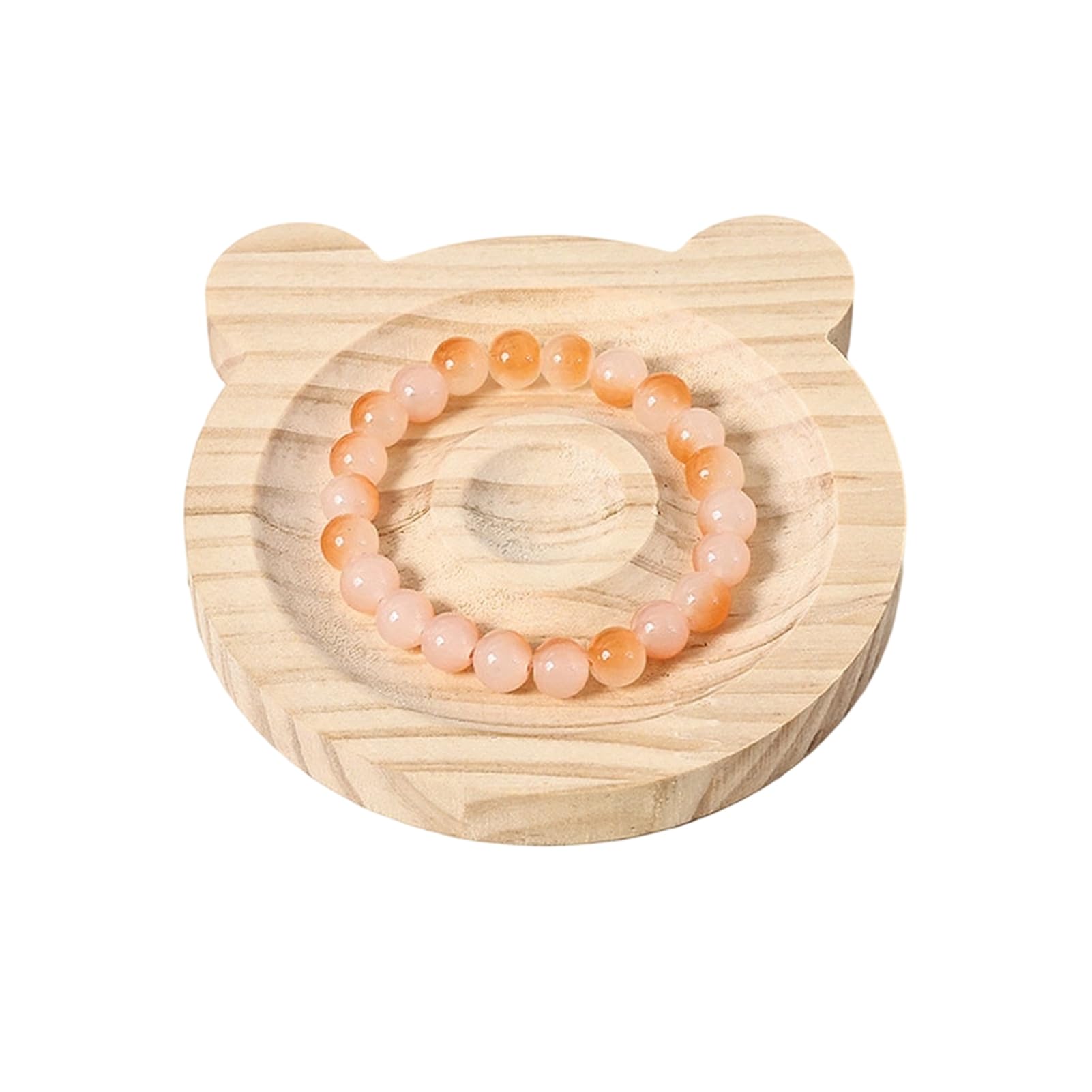 matumou Wooden Bracelet Bead Board, Bracelet Design Board, Beaded Bracelet Organizer Tray for Jewelry Making Counter Display