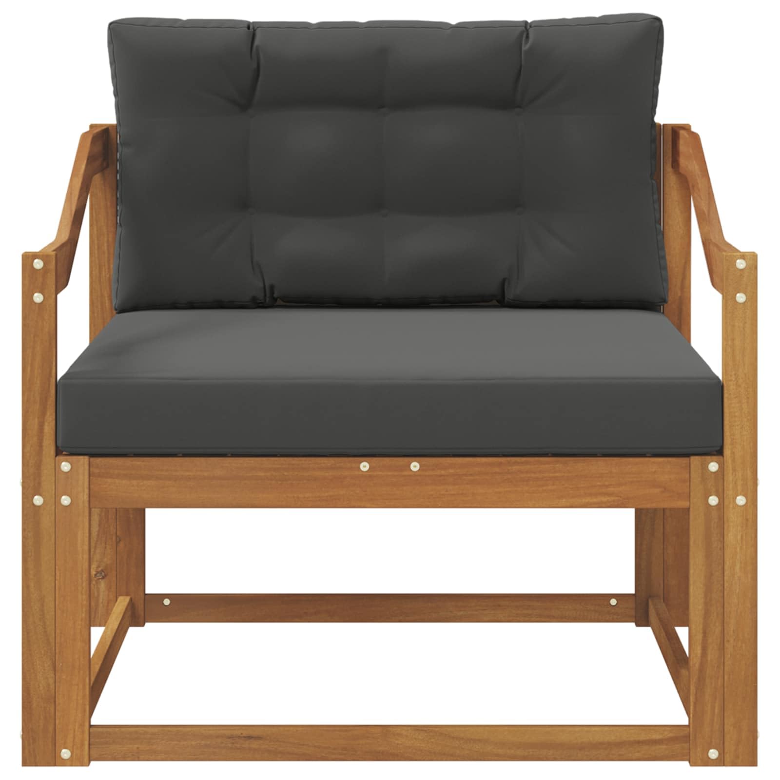 Outdoor sofa środkowa, krzesło ogrodowe, krzesło ogrodowe, fotel
