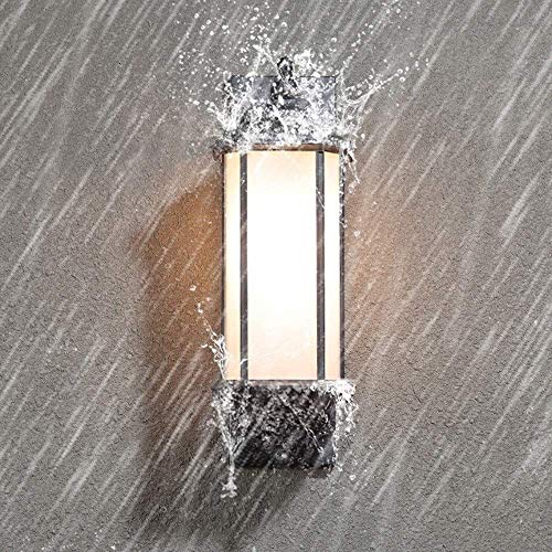 Applique extérieure étanche IP54 avec douille E27 pour éclairage de jardin rustique - 5