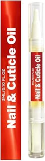 Cuticle Nail Care Pen, 3ML Moisturizing With Precision Applicator Cuticle | Cuticle Pen Renewal Solution for Dry Damaged Brittle Thin Fingernail Women Men Home Outdoor Travel Salon Cuticle Nail Care