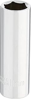 MINTCRAFT MT6487809 Deep Socket 11mm 1/4 Drive, 6 Point