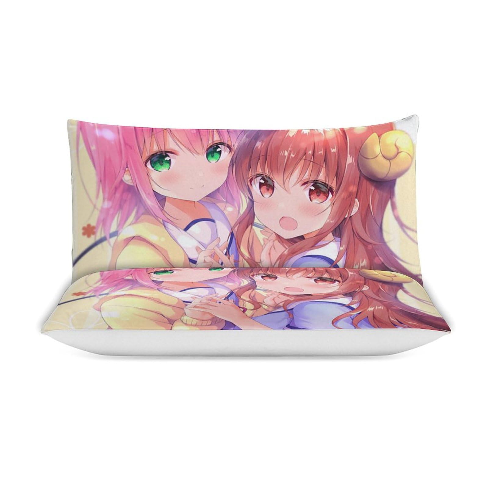 Amazon｜まちカドまぞく シャミ子 千代田桃 布団カバー 三点セット 枕