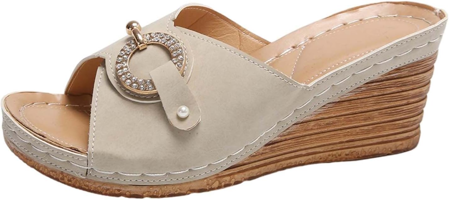 Sandales Claquette Femme - Taille 37 - Bleu Avec Strass - Caoutchouc - Neuf Avec Emballage