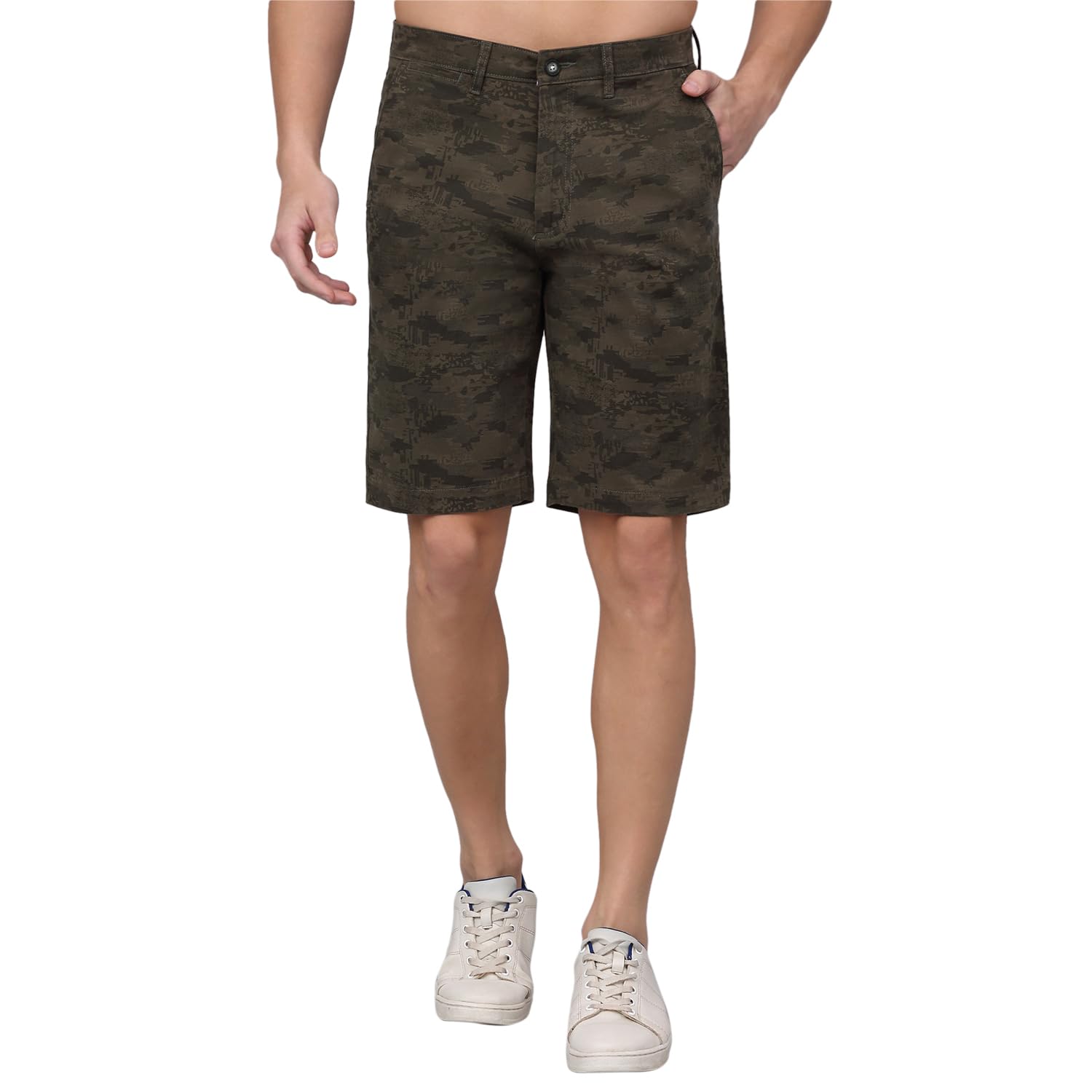 cantabil Men Printed Regular Fit Bermuda for Men | Casual Wear Bermuda for Men | Bermuda for Men (P_MBER00051)-picture-50