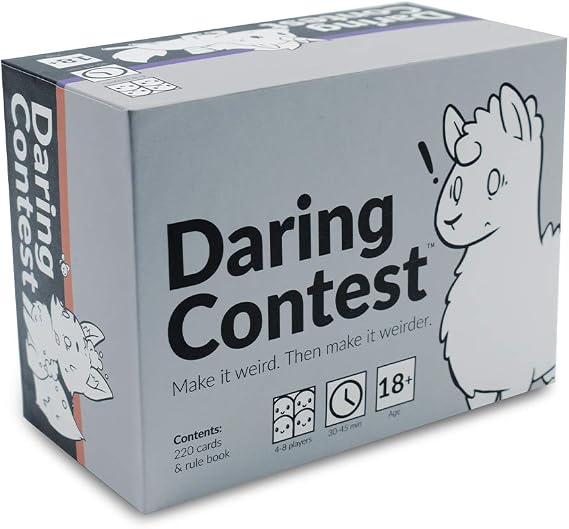 TeeTurtle TEE3897DCBSG1 Daring Contest, White