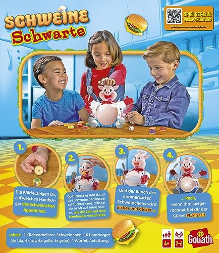 Goliath Schweine Schwarte 2 6 Spieler Ab 4 Jahren 30341.006 - vue 4